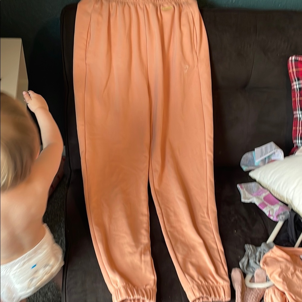 Whitney Simmons x Gymshark Peach Outfit